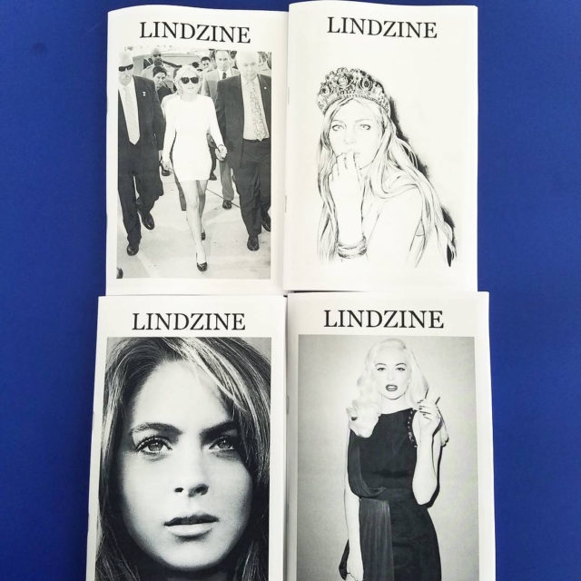 The triumphant return of LINDZINE by @thewormholes we got all 4 volumes of this exploration of alien control over earth humans